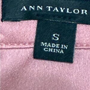 Ann Taylor Blush Pink Blouse